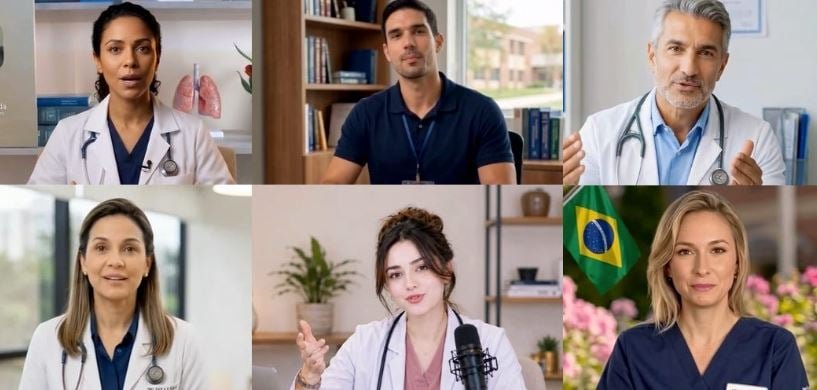 Governo identifica 97 perfis com IA simulando médicos e espalhando fake news no YouTube
