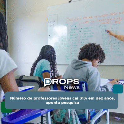 Número de professores jovens cai 31% em dez anos, mostra pesquisa
