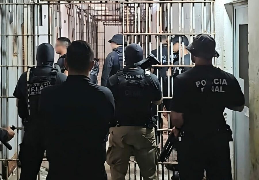 Polícia Penal do RN evita fuga de 14 presos em Alcaçuz