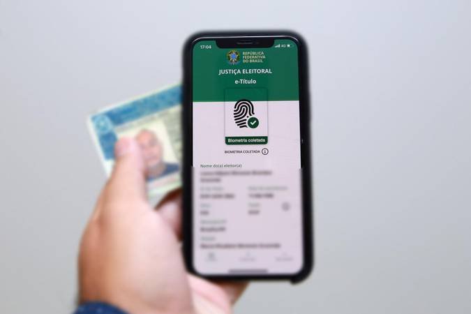 TSE permite baixar e-Título no dia da votação nas eleições de 2026