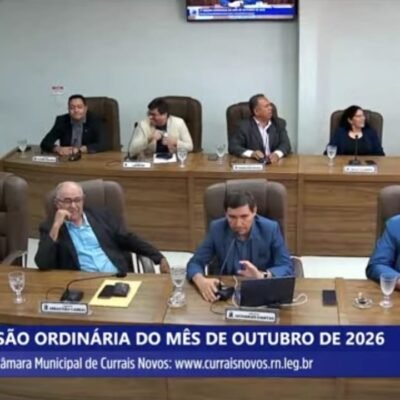 Eleição da Mesa Diretora da Câmara de Currais Novos é marcada para segunda-feira (26)