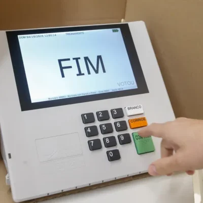 Eleição 2026: 467 urnas substituídas nas duas primeiras horas de votação
