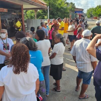 Eleitores do segundo maior local de votação de Natal começam a votar