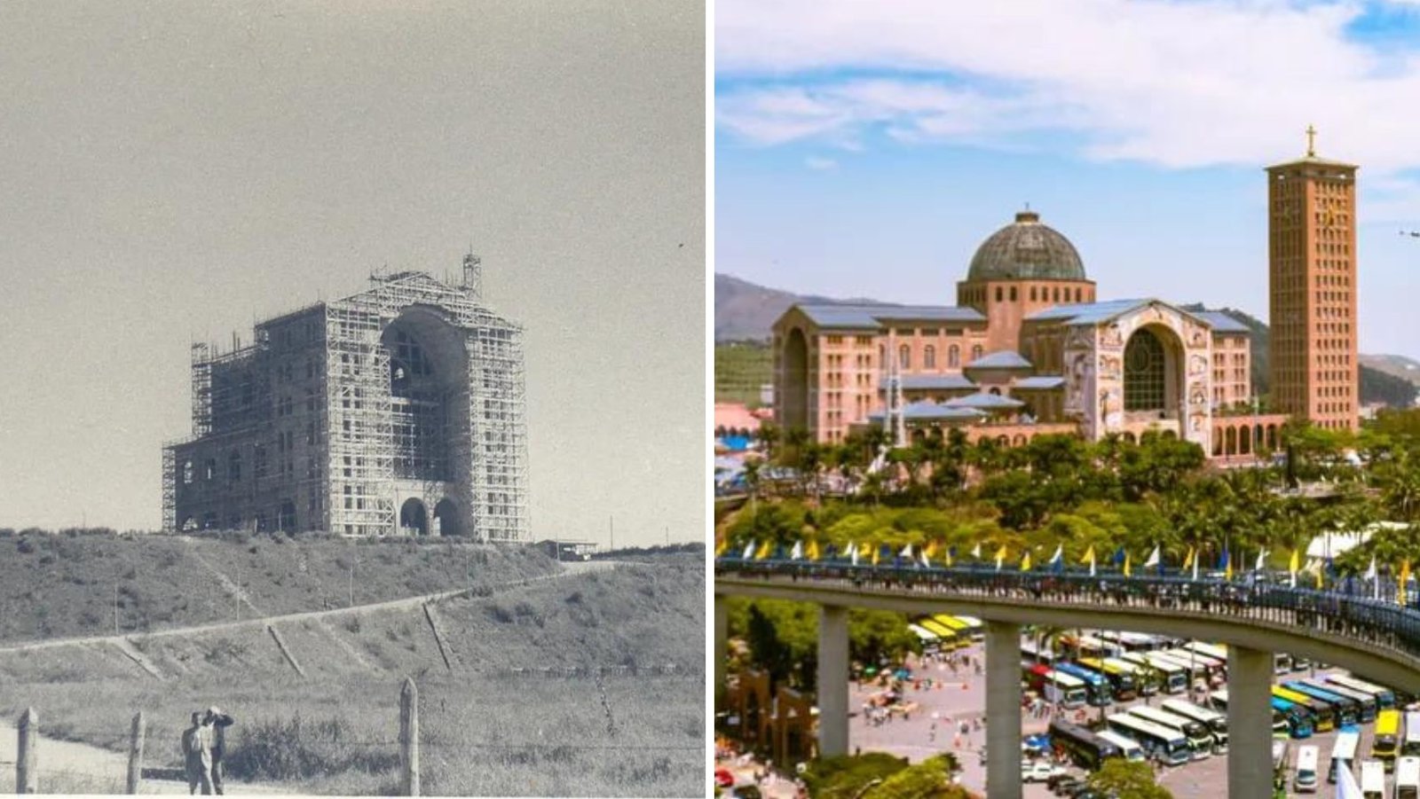 Santuário Nacional de Aparecida: evolução do maior templo católico do Brasil